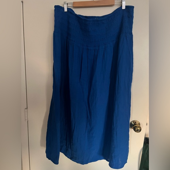 Crinkle Gauze Maxi Skirt - Picture 4 of 4